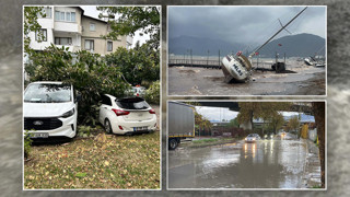 Meteoroloji uyarmıştı: Birçok ilde sağanak yağış ve fırtına hayatı felç etti