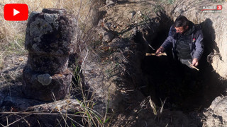 Altın hayaliyle kazı yapan defineciler 600 yıllık mezarlığı talan etti