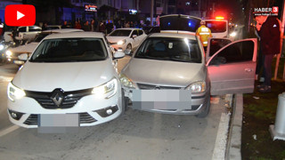 ''Dur'' ihtarından kaçarken öyle birinin aracına çarptı ki...