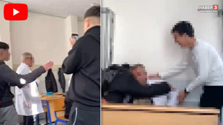 Lisede skandal görüntüler! Öğretmene yapmadıkları kalmadı