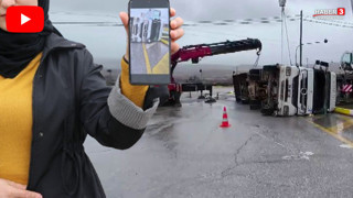 ''Elinin hamuruyla olmaz'' diyenleri utandıran genç tır şoförü kadına nazar değdi!