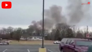 İki helikopter havada kafa kafaya çarpıştı!