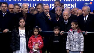 Erdoğan 6 Şubat anmasında CHP'ye yüklendi: ''İşte evler burada''