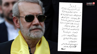 İsrail ''öldürdük' dedi, İran'dan el yazısıyla yazılmış not geldi! Laricani yaşıyor mu?