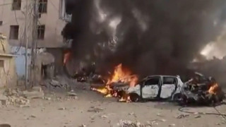 Demir yolu hattı yakınında büyük patlama: Onlarca ölü ve yaralı var