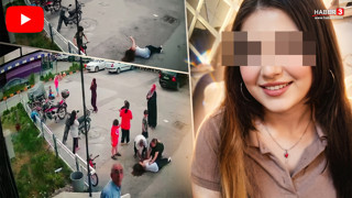12. kattan düşen 14 yaşındaki kız çocuğunun mucize kurtuluşu kamerada