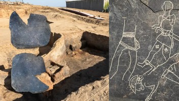 Bir kayıp medeniyetin izleri daha keşfedildi ait antik taş keşfedildi
