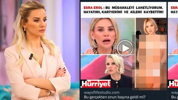 Dolandırıcılar bu sefer de Esra Erol'u çırılçıplak montajladı!
