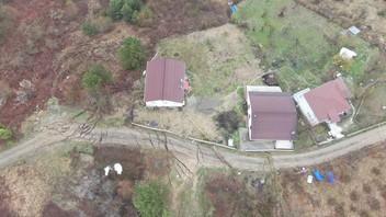 Kastamonu'da heyelan kabusu: Yol çöktü, 2 ev tahliye edildi