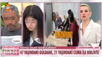 Esra Erol'un programında mide bulandıran yasak aşk!