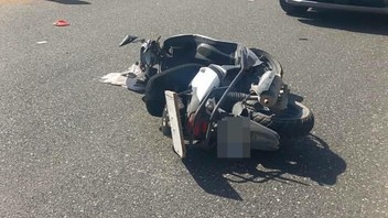 Yeni evli çift motosiklet kazasında can verdi