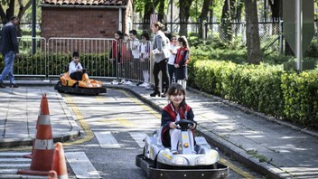 Başkentli minikler trafiği eğlenerek öğreniyor