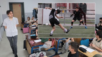Görme engeli ne öğretmenliğine engel olabildi ne de milli futbolculuğuna!