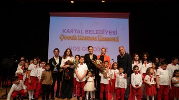 Kartal Belediyesi Çocuk Korosu Dinleyenleri Mest Etti