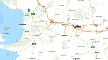 Aydın'da 3.8 büyüklüğünde deprem