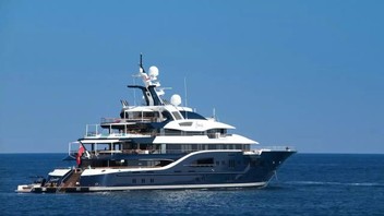 Suudi Arabistan Prensi'nin ultra lüks yatı Fethiye'de demir attı