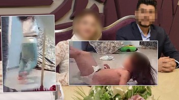 4 yaşındaki minik kıza anne şiddeti gizli kamerada!