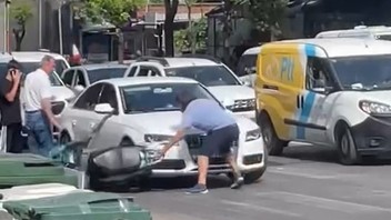 Yine bir yol verme kavgası, yine bir trafik magandası...