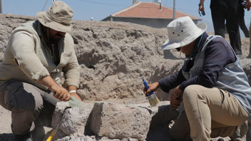 İç Anadolu'nun en büyük mozaik kazı alanında yeni keşif