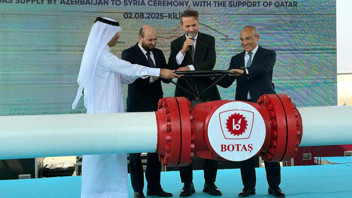 Türkiye'den Suriye'ye doğal gaz akışı başladı; Katar da oradaydı