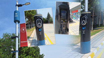 Sokak aydınlatmaları hem şarj istasyonu hem de internet noktası oluyor
