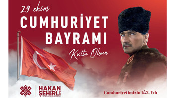 Altıeylül Belediye Başkanı Hakan Şehirli’den 29 Ekim Cumhuriyet Bayramı mesajı