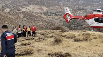 Dağda kalp krizi geçirdi, yardımına ambulans yetiştihastaneye kaldırıldı