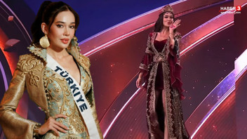 Miss Universe Güzellik Yarışması'ndaki temsilcimizden Hürrem Sultan şovu