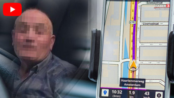 Navigasyon mağduru olup trafiği birbirine katan tır şoförünün sözleri herkesi güldürdü!