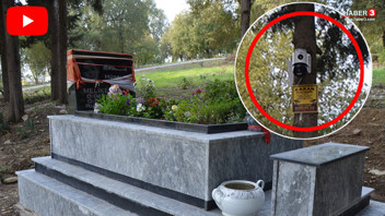 Gencecik kızını toprağa veren baba mezarlık hırsızlarına isyan etti