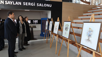 Muğla'da ''Bir Başka Yolculuk Gerek Bize'' Grafik Tasarım Sergisi Kapılarını Açtı