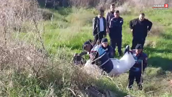 Antalya'da boş arazide erkek cesedi bulundu