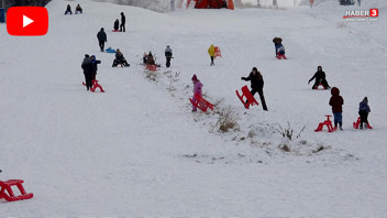 Türkiye'nin bembeyaz cenneti geçen yılın karıyla misafirlerini ağırlamaya başladı!
