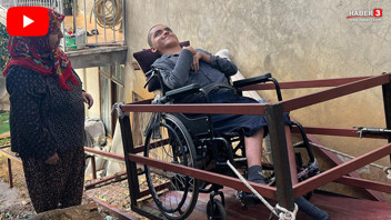 ''Üvey'' demedi, engelli oğlu için öyle bir babalık yaptı ki...