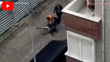 İstanbul'da sokak ortasında inşaat gürültüsü kavgasında ortalık savaş alanına döndü!