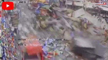 Hırsızlar çalıntı araçla geldikleri akaryakıt istasyonunda banka ATM’sini yerinden söktü!