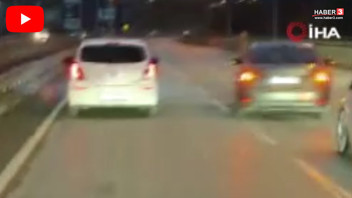 İstanbul'da eli silahlı düğün konvoycusu trafik teröristi dehşet saçtı!