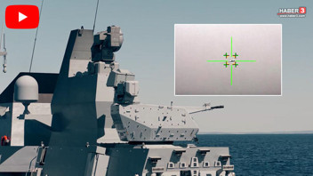 Türk donanmasının kalkanı GÖKDENİZ, hedefi tam isabet vurdu