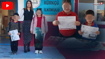Bu okulun sadece 2 öğrencisi var... İkisi de karnesini aldı, yarıyıl tatiline girdi
