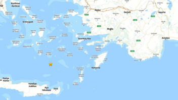 Ege Denizi'nde 4.0 büyüklüğünde deprem
