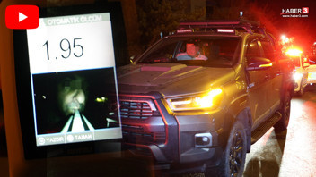 Direksiyon başında uyuyakalan trafik canavarı, polise ecel terleri döktürdü!