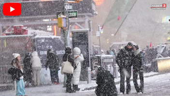 Kar fırtınası fena vurdu: Acil durum ilan edildi, binlerce uçuş iptal edildi