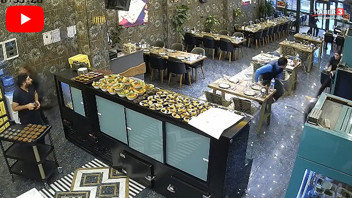 İftar öncesi restorandaki felaket kılpayı atlatıldı: Tavan bir anda çöktü!