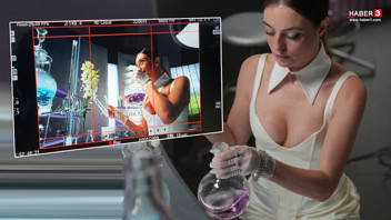 Ekranların güzel oyuncusu Melis Sezen şimdi de reklam yıldızı oldu