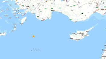 Antalya'da 4,5 büyüklüğünde deprem