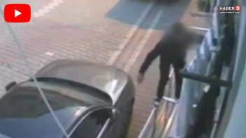 İstanbu'un hırsız örümcek adamı kamerada! Akılalmaz hırsızlık ''yok artık'' dedirtti