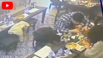 Yemekten çıkan böcek tarafından ısırıldı, bir anda acı içinde kaldı!