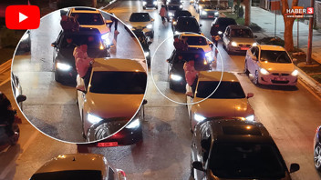 İstanbul trafiğinde saç baş yolduran anlar: ''100 bin lira ceza yedik, yine yeriz!''