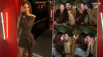 Ekranların güzel oyuncusu yakışıklı sevgilisiyle aşka geldi