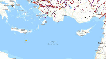 Akdeniz’de 4.8 büyüklüğünde deprem